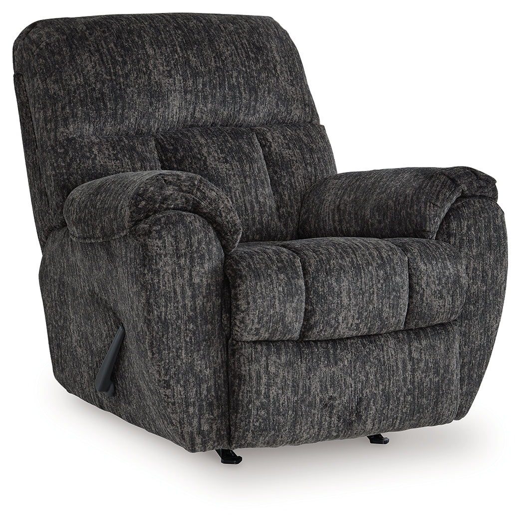 Stayfish Gunmetal Recliner from Ashley - Luna Furniture