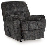 Stayfish Gunmetal Recliner from Ashley - Luna Furniture