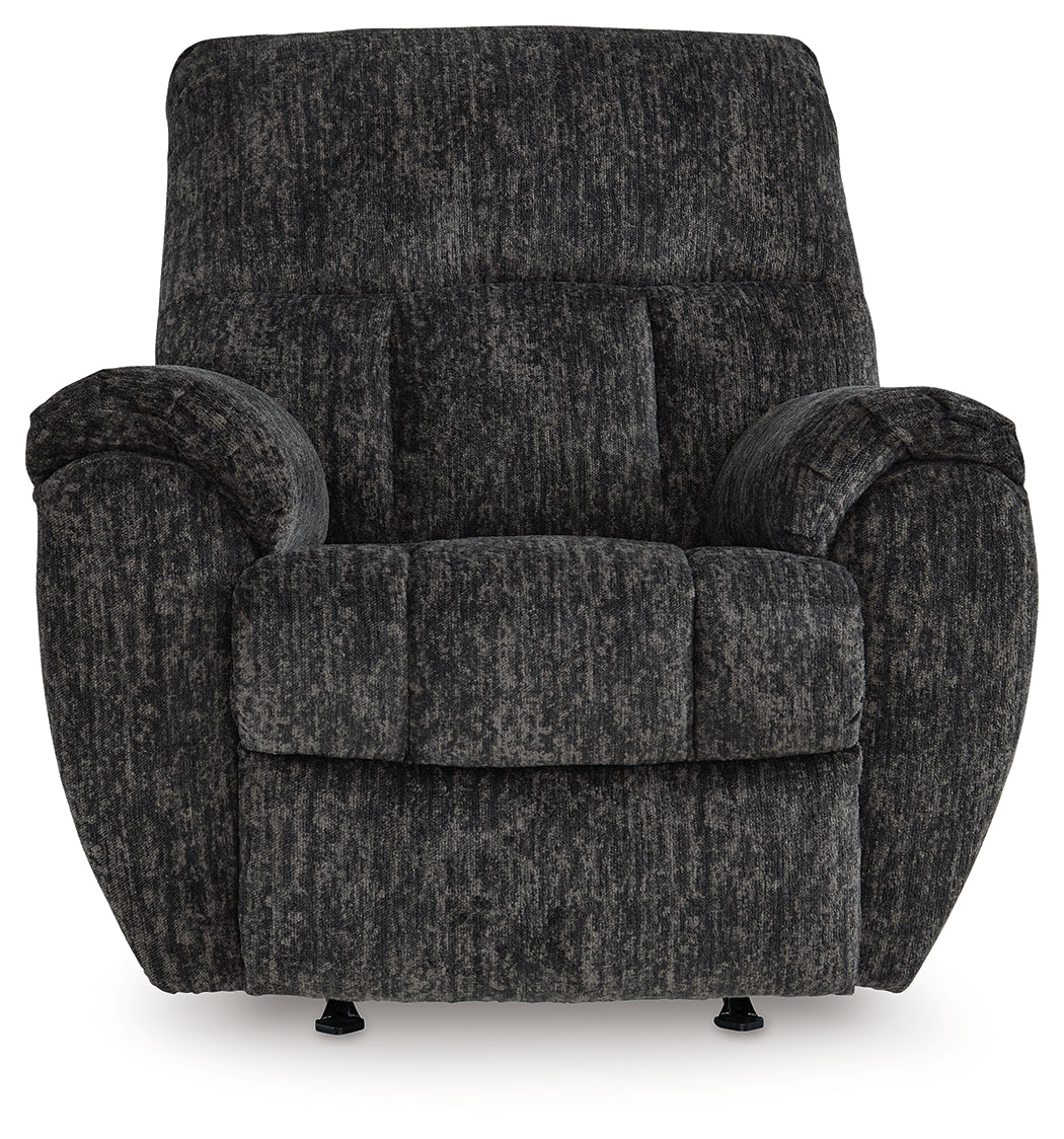 Stayfish Gunmetal Recliner from Ashley - Luna Furniture