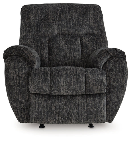 Stayfish Gunmetal Recliner from Ashley - Luna Furniture