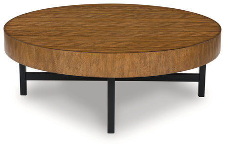 Steenlage Brown/Black Table (Set of 2) from Ashley - Luna Furniture