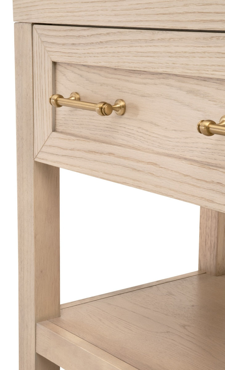 Stella 1-drawer Nightstand from Essentials For Living - Luna Furniture