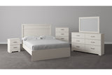 Stelsie White Dresser and Mirror from Ashley - Luna Furniture
