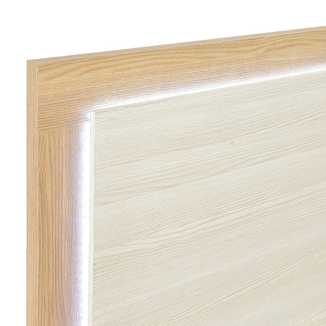 Sterling Natural/White LED Youth Bedroom Set from Homelegance - Luna Furniture