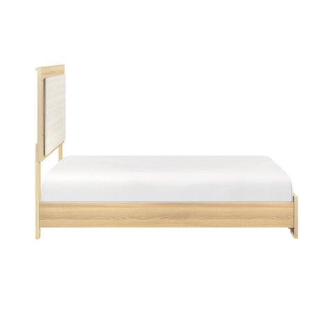 Sterling Natural/White LED Youth Bedroom Set from Homelegance - Luna Furniture