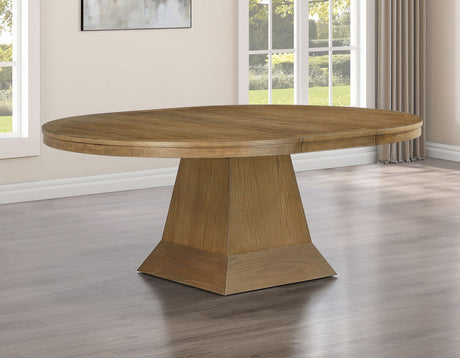 Vaughn 60-96″ Table with 2-18″ Leaves from Steve Silver - Luna Furniture