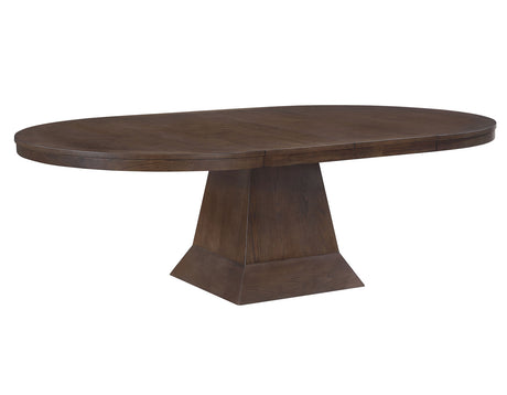 Vaughn 60-96″ Table with 2-18″ Leaves, Coffee Finish from Steve Silver - Luna Furniture
