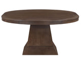 Vaughn 5-Piece 60-96″ w/2-18 Leaves Dining Set, Coffee & Black Finish from Steve Silver - Luna Furniture