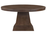 Vaughn 60-96″ Table with 2-18″ Leaves, Coffee Finish from Steve Silver - Luna Furniture