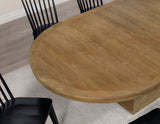 Vaughn 60-96″ Table with 2-18″ Leaves from Steve Silver - Luna Furniture