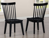 Vaughn Black Modern Windsor Side Chair, Set of 2 from Steve Silver - Luna Furniture