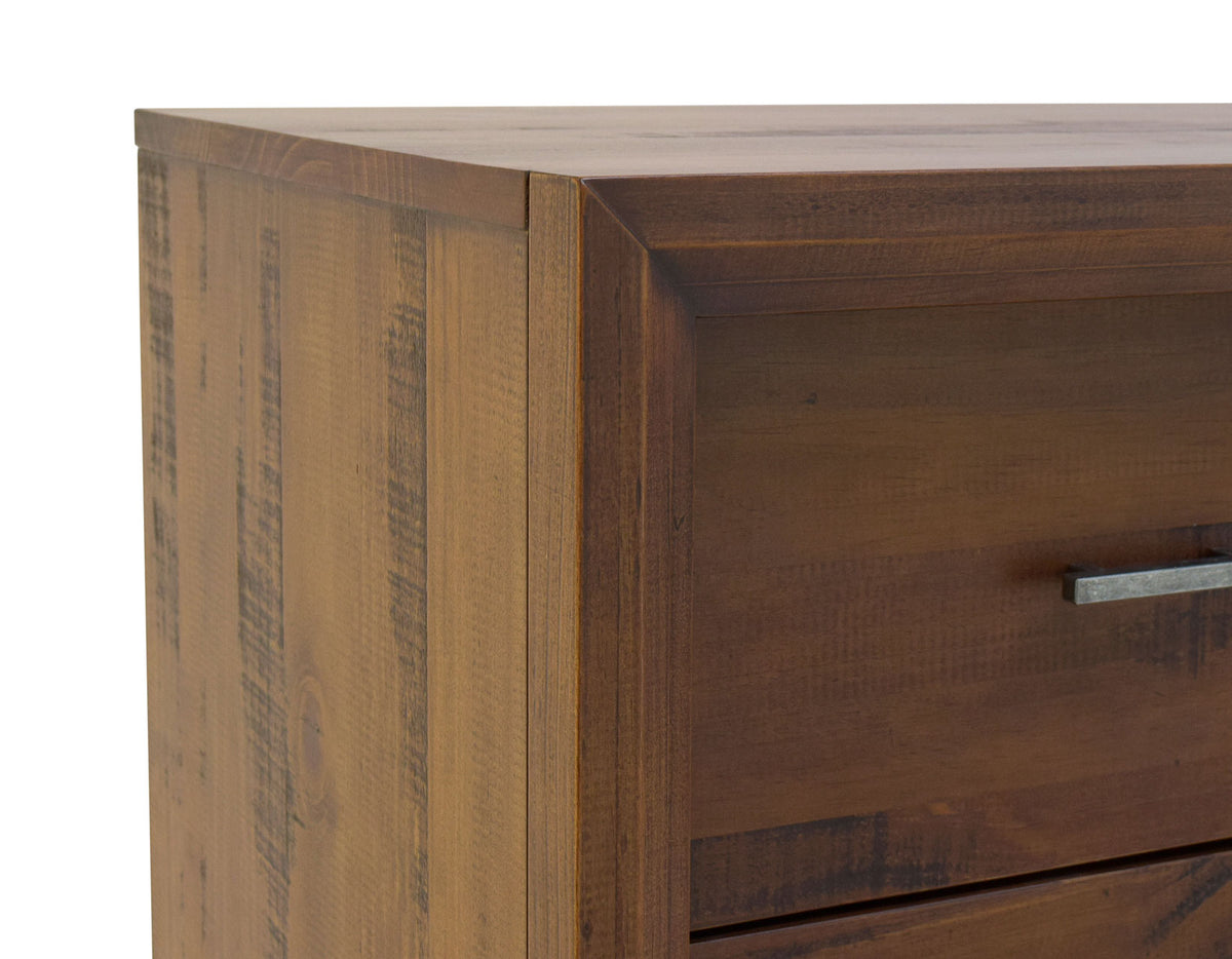 Lofton Brown 5-Drawer Chest from Steve Silver - Luna Furniture