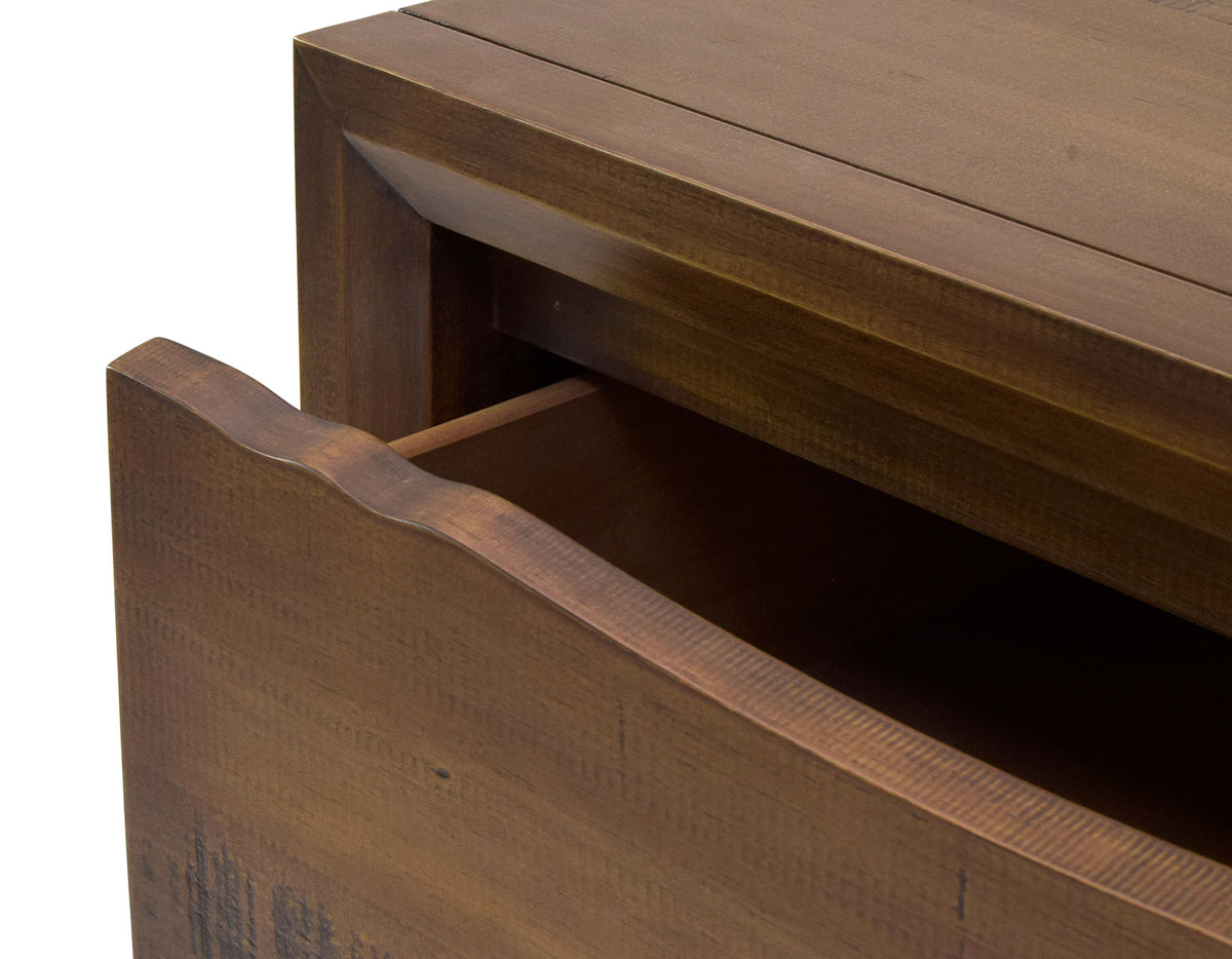 Lofton Distressed Mocha Gentleman's Chest from Steve Silver - Luna Furniture