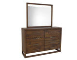 Lofton Brown Mirror from Steve Silver - Luna Furniture