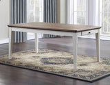 Pendleton Ivory/Honey Oak 72-inch Dining Table from Steve Silver - Luna Furniture