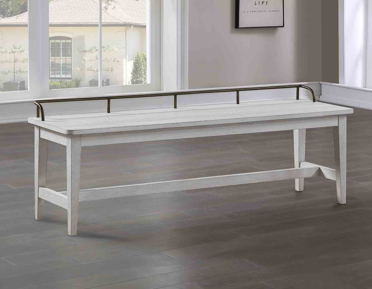 Pendleton Vanilla Bench from Steve Silver - Luna Furniture
