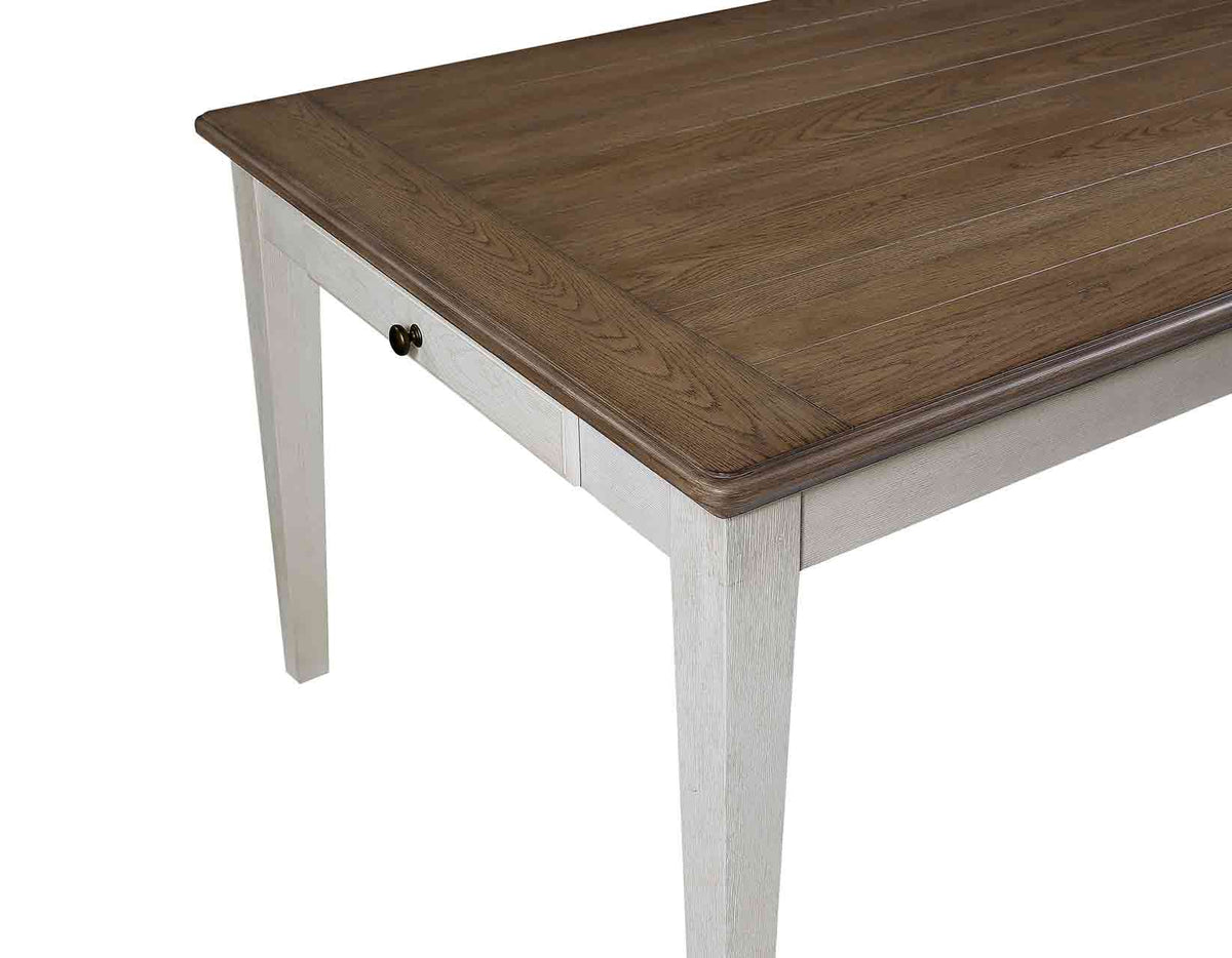 Pendleton Ivory/Honey Oak 72-inch Dining Table from Steve Silver - Luna Furniture