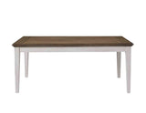 Pendleton Ivory/Honey Oak 72-inch Dining Table from Steve Silver - Luna Furniture