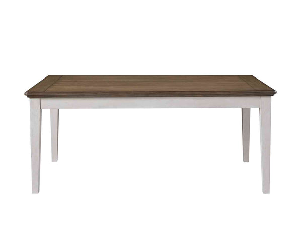 Pendleton Ivory/Honey Oak 72-inch Dining Table