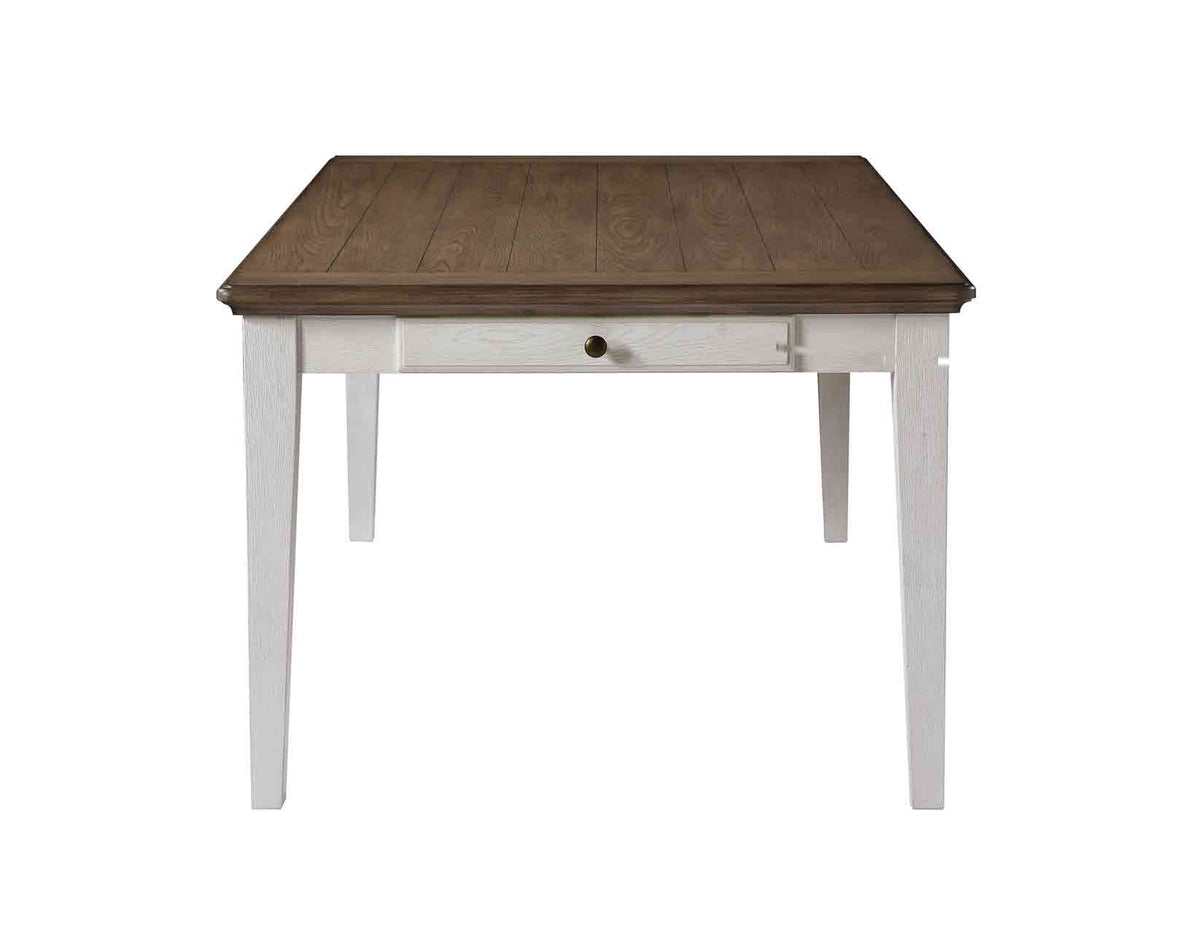 Pendleton Ivory/Honey Oak 72-inch Dining Table from Steve Silver - Luna Furniture