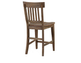 Riverdale Driftwood 5-Piece Counter Set(Counter Table & 4 Chairs) from Steve Silver - Luna Furniture