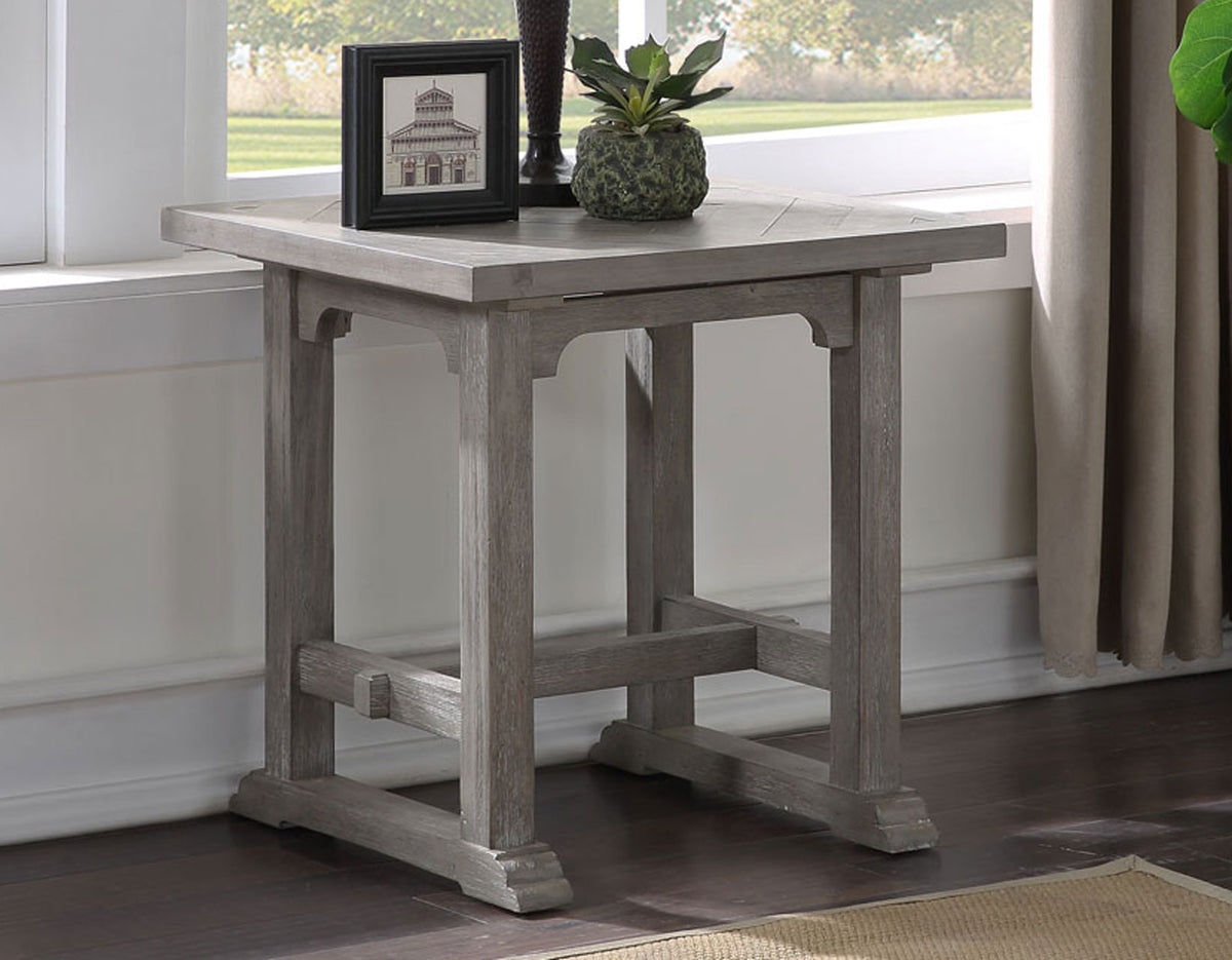 Whitford Dove Gray End Table