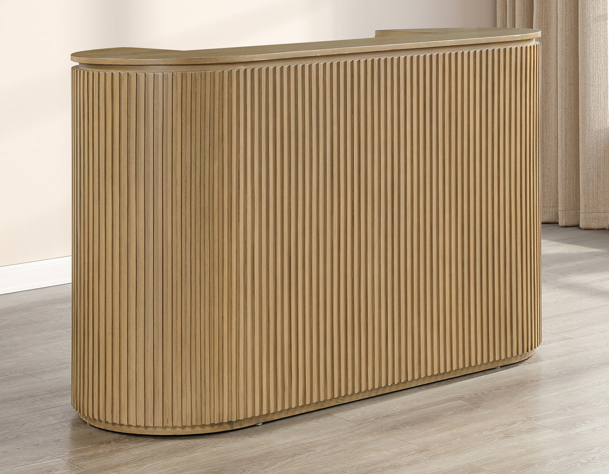 Colvin Reeded Bar, Toffee Finish from Steve Silver - Luna Furniture
