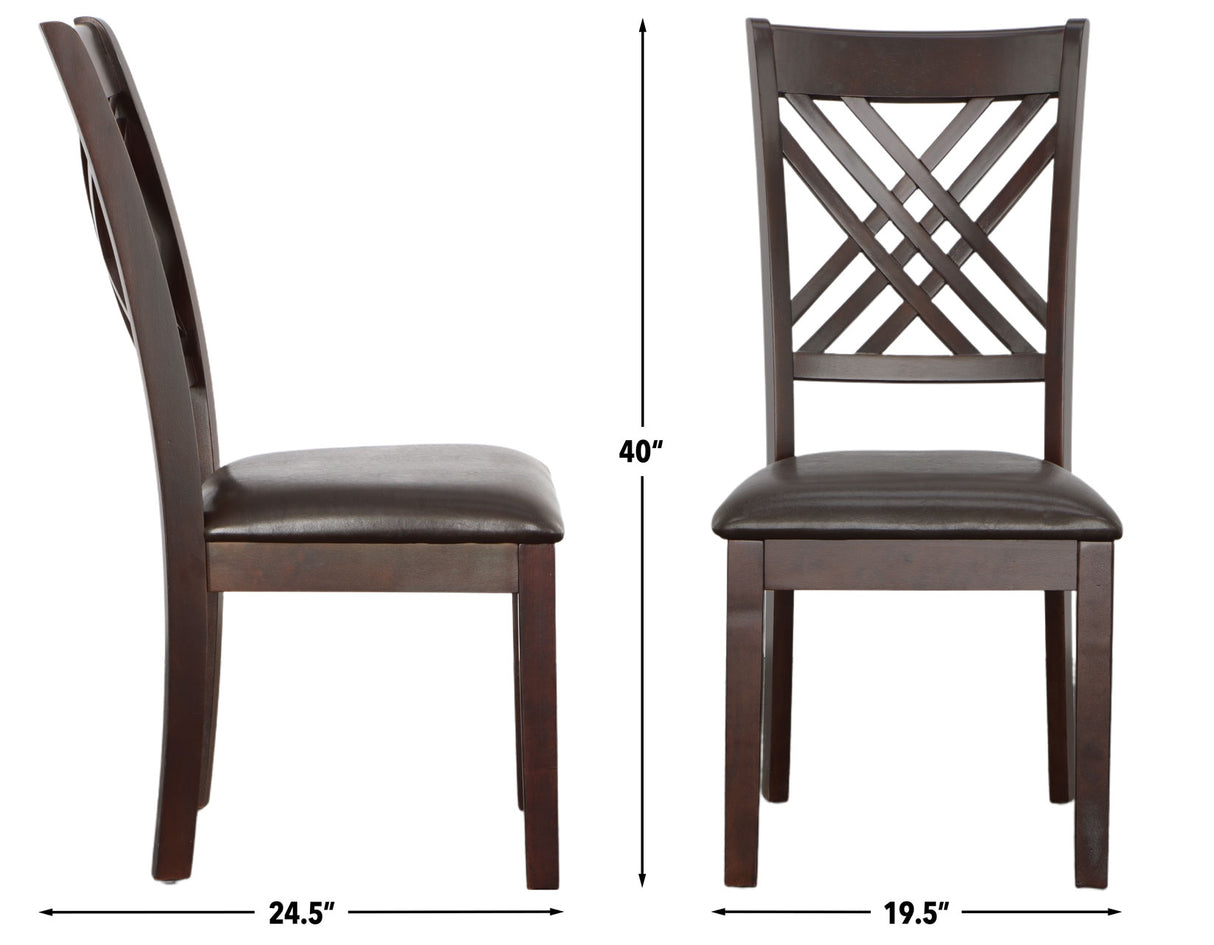 Adrian Side Chair, Set of 2 from Steve Silver - Luna Furniture