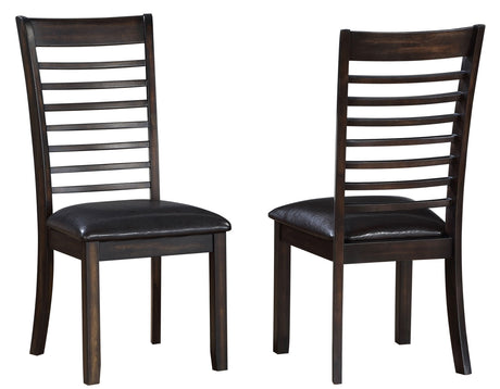 Ally Side Chair, Antique Charcoal, Set of 2 from Steve Silver - Luna Furniture