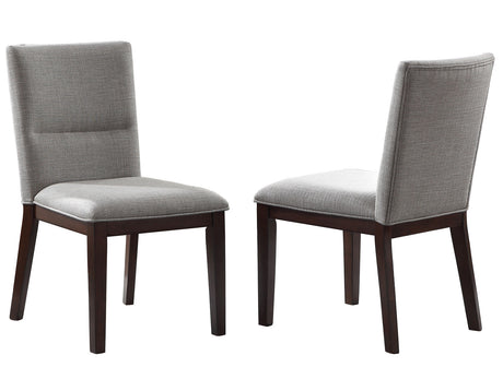 Amalie Side Chair, Camel Linen, Set of 2 from Steve Silver - Luna Furniture