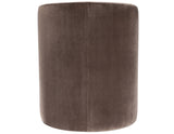 Annie Chocolate Velvet Barrel Chair with Casters, Set of 2 from Steve Silver - Luna Furniture