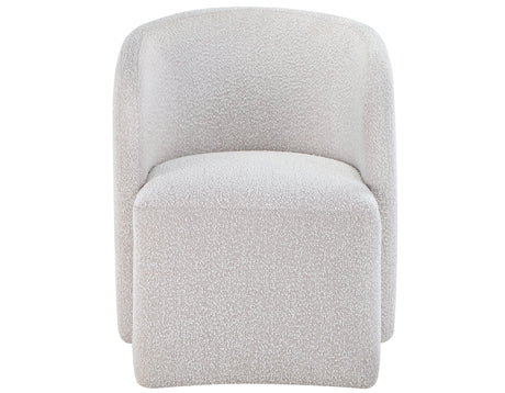 Annie Cotton Barrel Chair with Casters, Set of 2 from Steve Silver - Luna Furniture