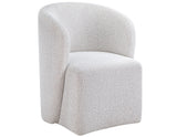 Annie Cotton Barrel Chair with Casters, Set of 2 from Steve Silver - Luna Furniture