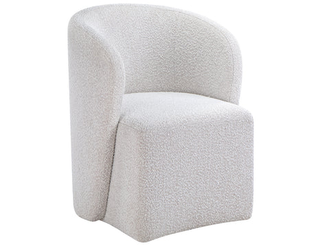 Annie Cotton Barrel Chair with Casters, Set of 2 from Steve Silver - Luna Furniture