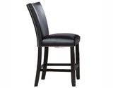 Artemis Black Vegan Leather Counter Height Chair, Set of 2 from Steve Silver - Luna Furniture