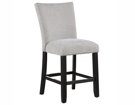 Artemis Gray Chenille Counter Height Chair, Set of 2 from Steve Silver - Luna Furniture