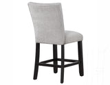 Artemis Gray Chenille Counter Height Chair, Set of 2 from Steve Silver - Luna Furniture