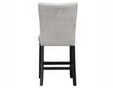 Artemis Gray Chenille Counter Height Chair, Set of 2 from Steve Silver - Luna Furniture