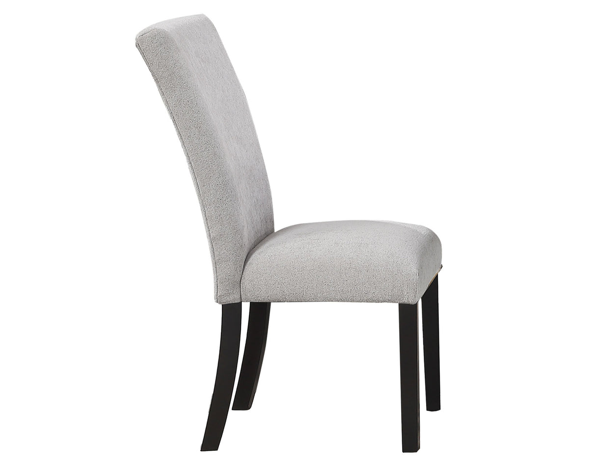 Artemis Gray Chenille Side Chair, Set of 2 from Steve Silver - Luna Furniture