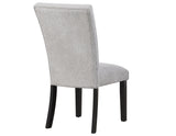 Artemis Gray Chenille Side Chair, Set of 2 from Steve Silver - Luna Furniture