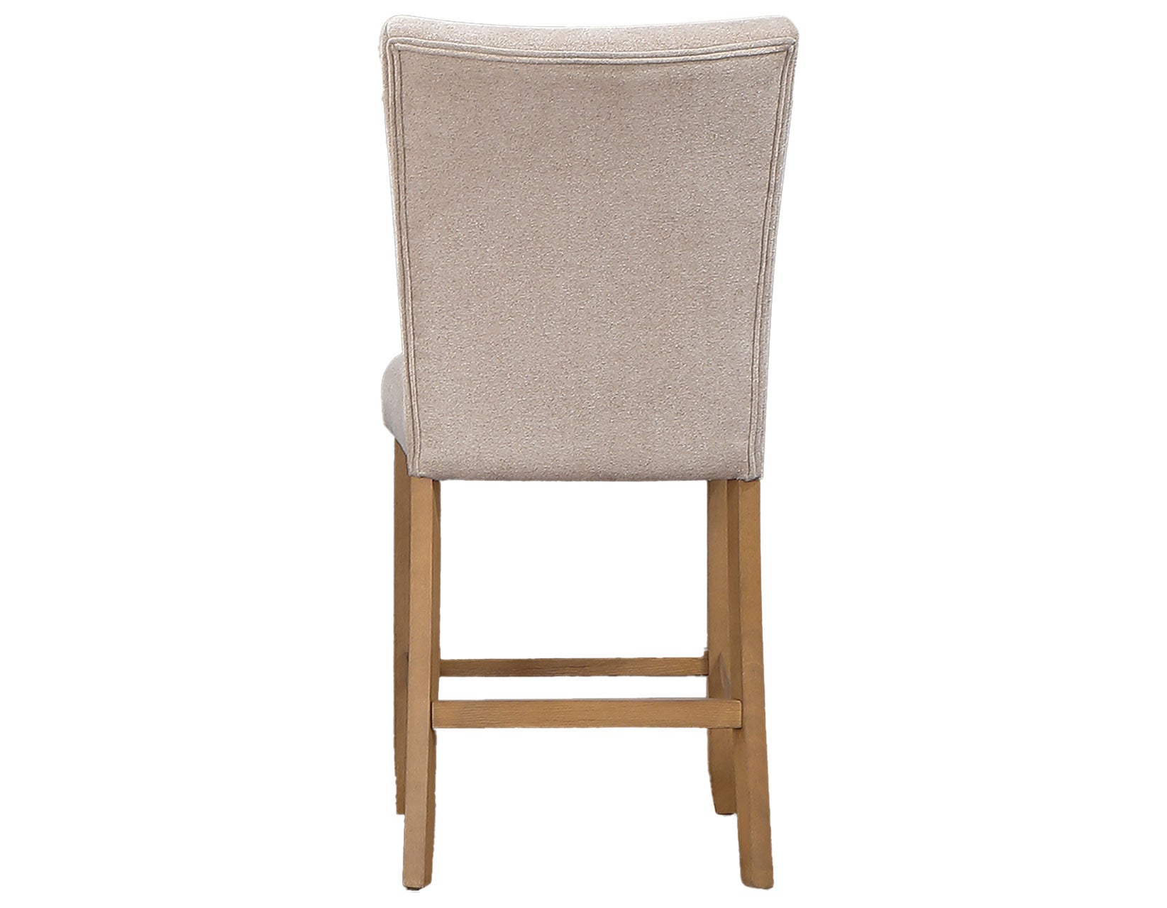 Steve Silver Artemis Beige Chenille Counter Height Chair, Set of 2