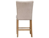 Artemis Beige Chenille Counter Height Chair, Set of 2 from Steve Silver - Luna Furniture