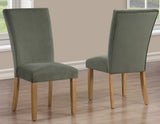 Artemis Green Velvet Side Chair, Set of 2 from Steve Silver - Luna Furniture