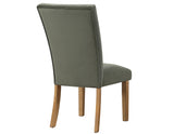 Artemis Green Velvet Side Chair, Set of 2 from Steve Silver - Luna Furniture