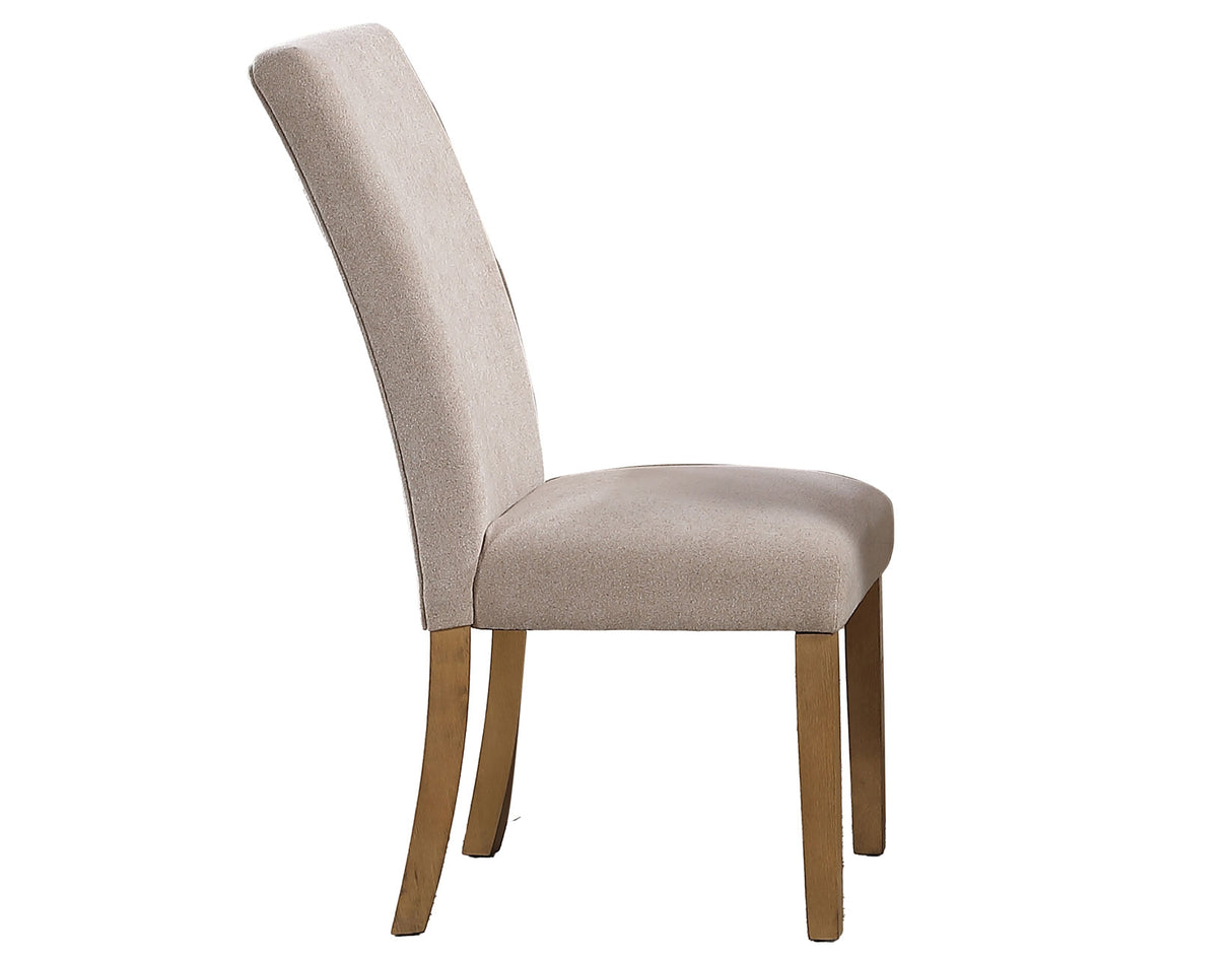 Artemis Beige Chenille Side Chair, Set of 2 from Steve Silver - Luna Furniture