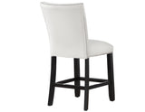 Artemis White Vegan Leather Counter Height Chair, Set of 2 from Steve Silver - Luna Furniture