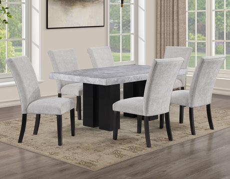Artemis Gray/Black Dining Room Set from Steve Silver - Luna Furniture