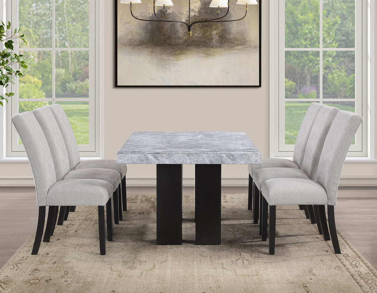 Artemis Gray/Black Dining Room Set from Steve Silver - Luna Furniture