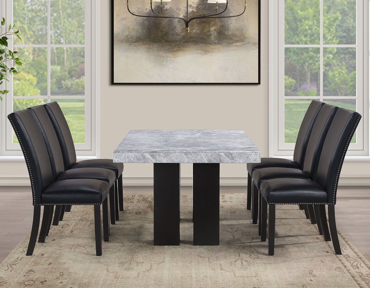 Artemis Gray/Black Dining Room Set from Steve Silver - Luna Furniture