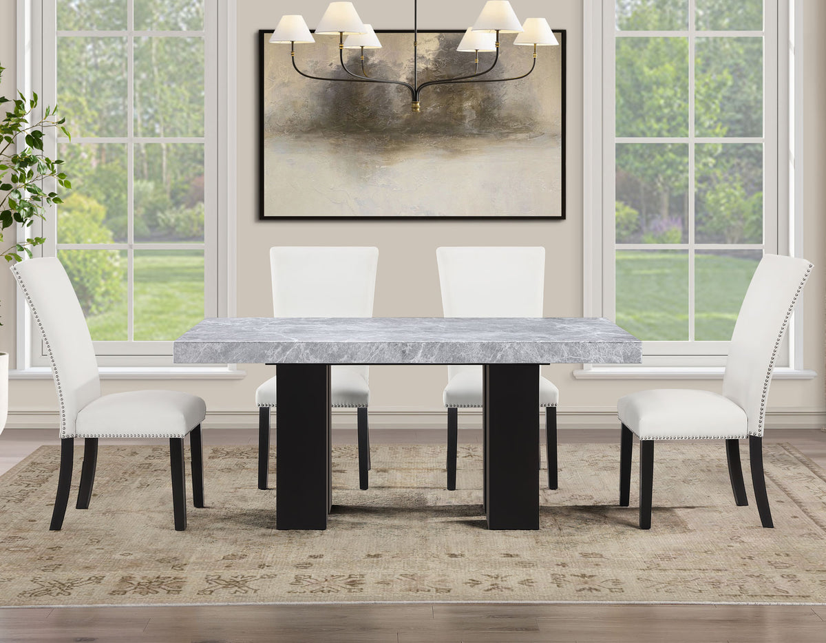 Artemis Gray/White Dining Room Set from Steve Silver - Luna Furniture